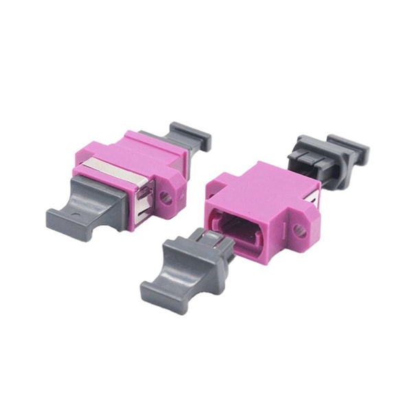 Does the telecommunications fiber optic cable have a steel core connector 