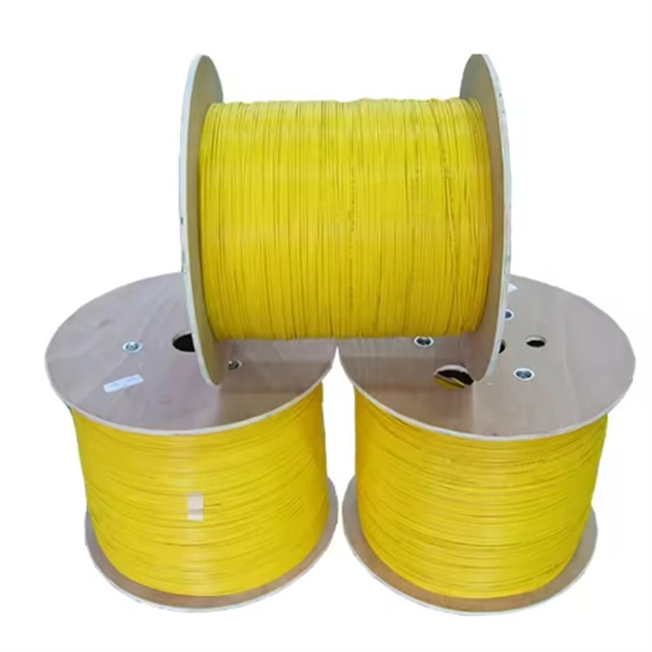 8-core optical fiber cable from a standard fusion splicer
