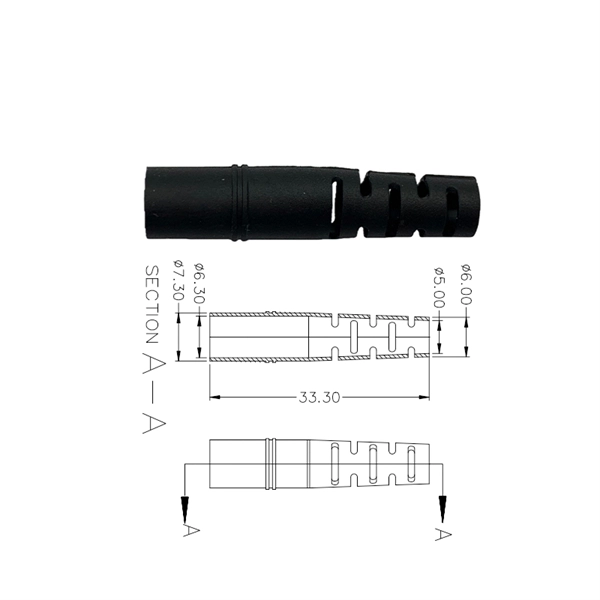How deep should the fiber optic panel be to be used 